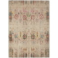 thumbnail image 2 of Addison Rugs Chantille Indoor/Outdoor Transitional Border Beige Machine Washable Rectangle Rug, 10' x 14', 2 of 7