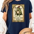 thumbnail image 2 of Twas the 'Tism M'Lord Wizard Frog Autism T-Shirt, Men's And Women's Graphic Tee 100% Cotton by TBun, Full Sizes S-5XL, 2 of 5