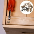 thumbnail image 4 of 1 Set Decorative Screw Self-tapping Mirror Fixing Screw Fastener With Cap, 4 of 10