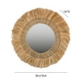 thumbnail image 5 of TOV Furniture Karissa Natural Mirror, 5 of 6