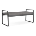 thumbnail image 1 of Gansett Reception Waiting Room 2-Seat Bench / Charcoal Steel / Light Gray, 1 of 7