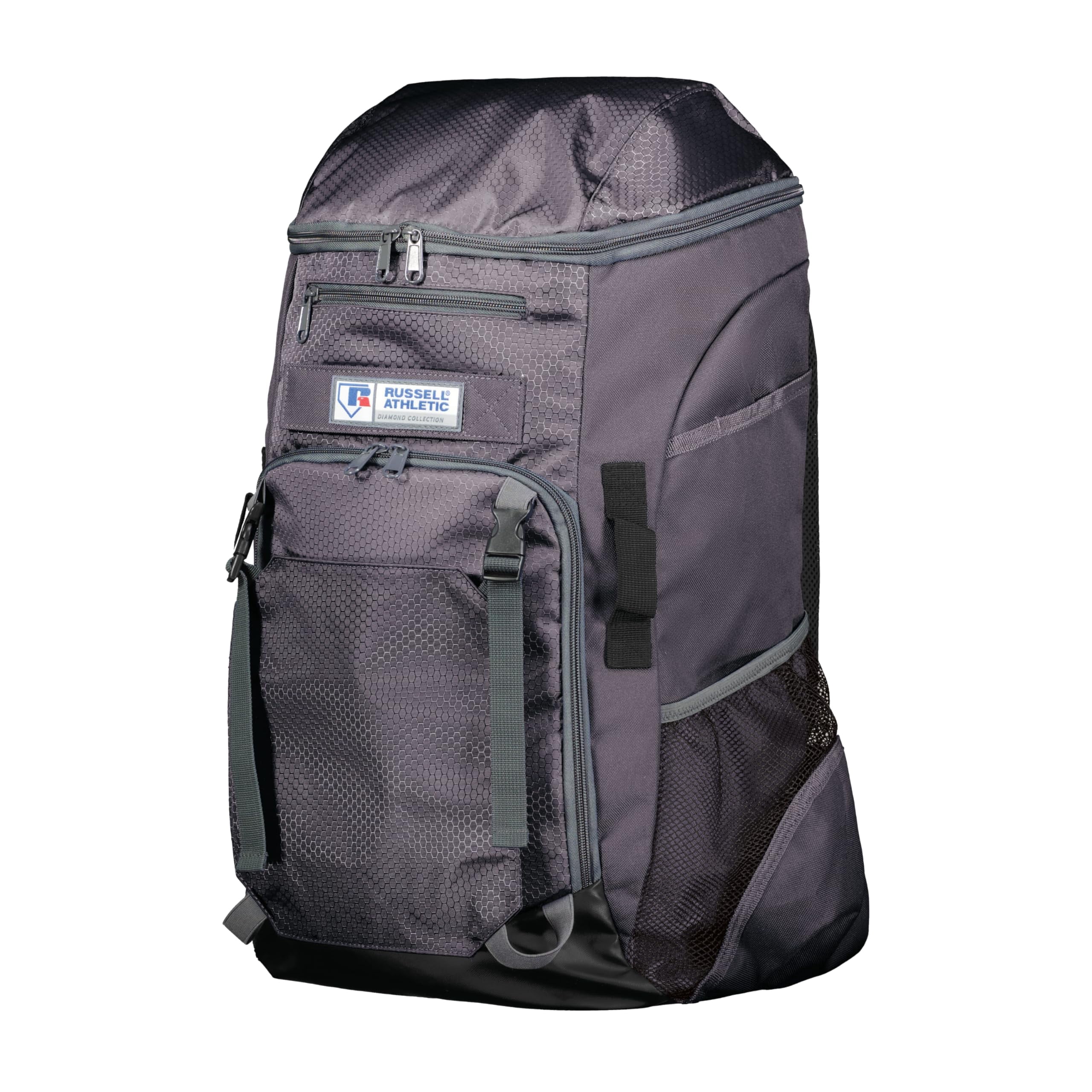 Russell R01DWM.BLK.OS Diamond Gear Backpack, Black - One Size