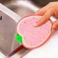 thumbnail image 1 of Household Scrub Sponges Thickened Durable Cleaning Pads Dishwashing Scouring Tools for Kitchen Use, 1 of 4