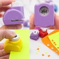 thumbnail image 3 of 10 Morceaux De Papier Perforateur, Poinon Main, Album De Cartes Artisanales En Papier, Cadeau Pour Les Grands Enfants De Diffrentes Formes, 3 of 5