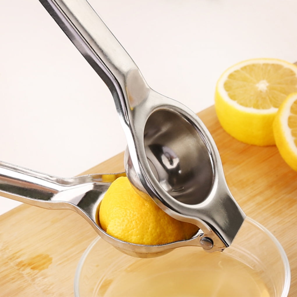 Hi.FANCY Stainless Steel Manual Hand Press Lemon Squeezer Juicer Fruit Orange Juice Tool
