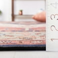 thumbnail image 4 of SAFAVIEH Tucson Nicole Oriental Machine Washable Runner Rug, Rust/Blue, 2'6" x 16', 4 of 8