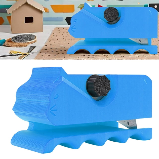 Cardboard Cutter for Cat Scratchers, 3D Printed Card Board Cutter Ergonomic Handheld Cardboard Cutting Tools for Making Cat Scratching Board Cat Bed