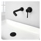 thumbnail image 1 of Wallmounted solid brass faucet, concealed installation, 360° swivel spout, singlehandle mixing valve, 1 of 5