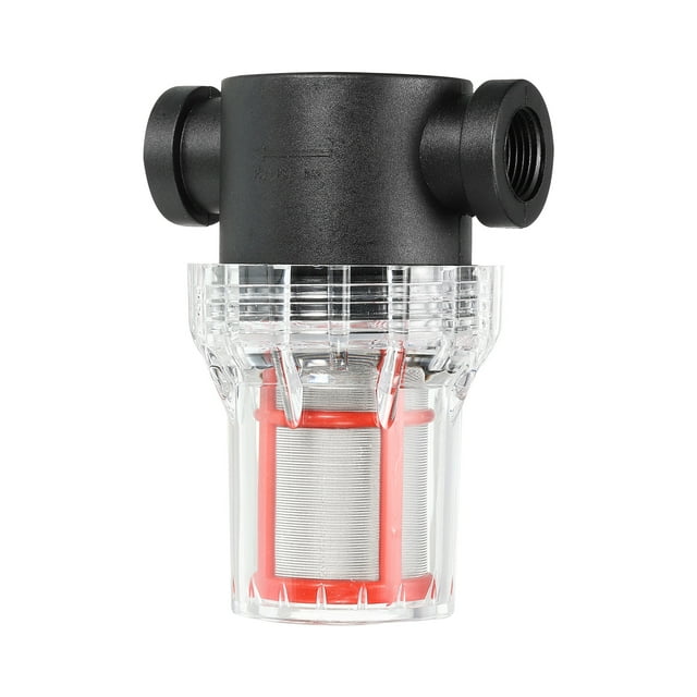 Unique Bargains 1/2 Inch Water Pump Strainer Filter, Pipe Water Pump Strainer with 200 Mesh Stainless Steel Filter Screen