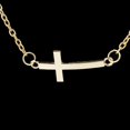 thumbnail image 4 of Gold Cross Charm Bikini Belly Waist Lower Back Link Body Chain, 4 of 6