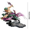 Three Thousand Worlds Zoro Three Swords Style Straw Hat Pirates Anime Figure Children's Anime