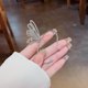 thumbnail image 4 of 2 uds pendientes de borla de mariposa pendientes de perlas perforadas femeninas pendientes de mariposa regalo del Día de San Valentín Botao, 4 of 4