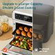 thumbnail image 3 of COSORI 11-in-1 Air Fryer Oven , 13Qt Small Footprint Airfryer combo with Rotisserie, Toast, Bake, Roast, Reheat Functions and more, Recipe Book & 6 Accessories Included, Perfect for Small Contertop, 3 of 5