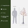 thumbnail image 3 of 6.2Ft Artificial Maple Tree with 180 Micro LED Lights, 3 of 12