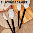 thumbnail image 5 of Wooden Handle Kitchen Scraper Spatula for Baking Mixing Dough Bowl Cleaning 1-Pack, 5 of 6