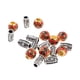 thumbnail image 1 of 18Pcs 2 Hombres Mujeres Cabello y Barba Dread Lock Beads Anillos 04 shamjiam decoración del pelo para rastas, 1 of 6