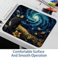 thumbnail image 6 of Glowing Plants Printed Square Mouse Pad, 8.3x9.8 Inch, Non-Slip Rubber Bottom Mouse Mat for Office and Gaming, 6 of 6
