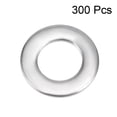 thumbnail image 2 of 300Pcs 10mm x 5.5mm x 0.8mm 304 Stainless Steel Flat Washer for Screw Bolt, 2 of 5