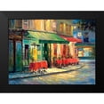 thumbnail image 2 of Liu, Haixia 14x12 Black Modern Framed Museum Art Print Titled - Red and Green Cafe, 2 of 5