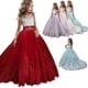 thumbnail image 2 of Vestido infantil de manga larga para boda, vestido de princesa para boda, vestido de niña de tamaño mediano y grande, 2 of 6
