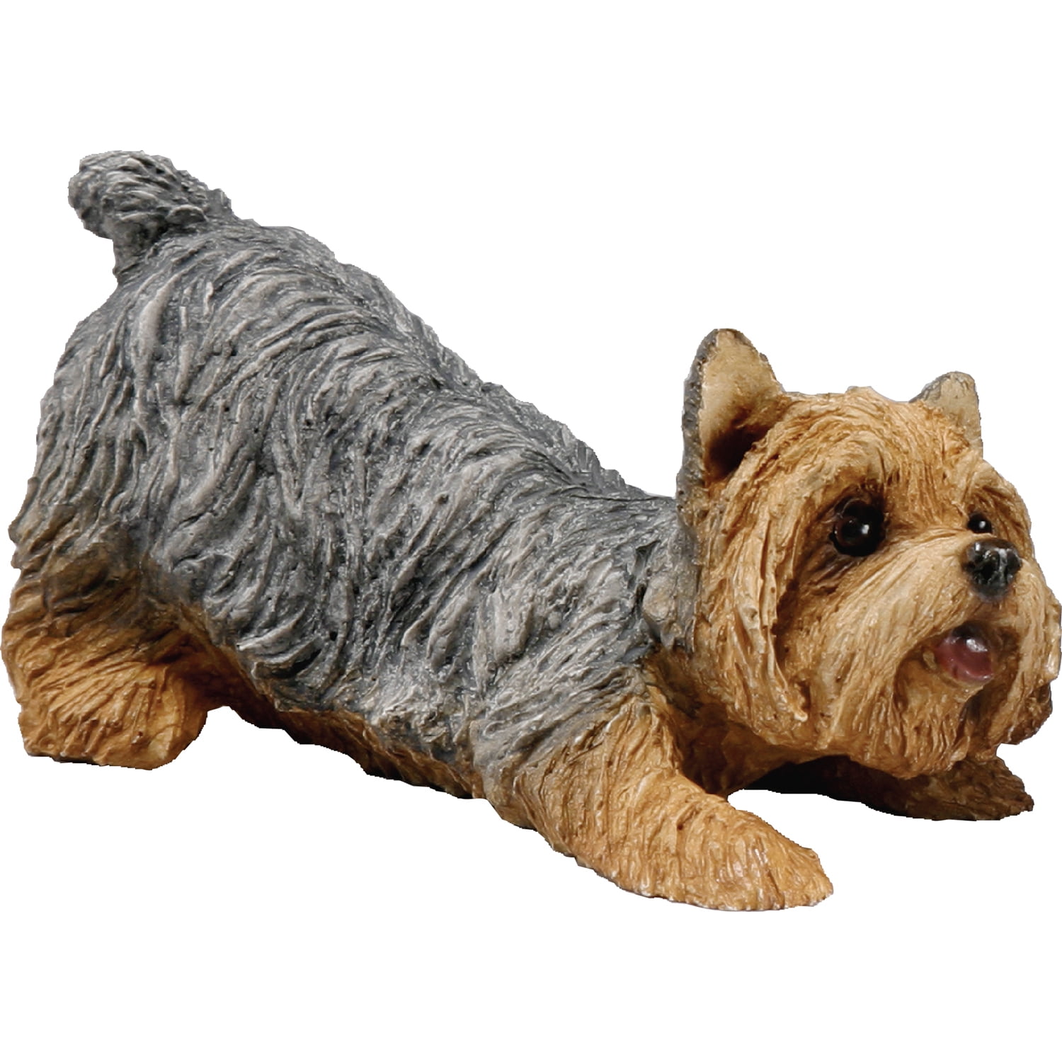 MDF Figurine  Yorkshire Terrier Dog statue statuette wood 