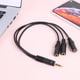 thumbnail image 3 of Conector de 4 polos de 3,5 mm a cable adaptador divisor de auriculares de audio estéreo de 3 vías Universal Accesorios Electrónicos, 3 of 6