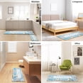 thumbnail image 5 of Kitchen Rugs 2 PCS Cushioned Anti-Fatigue Kitchen Mats for Floor Non-Slip Waterproof Kitchen Mats Daisy Smiling Face on The Wooden Kitchen Floor Mat Washable for Kitchen, Home, Office, Laundry, 5 of 5