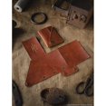 thumbnail image 3 of Minimalist Wallet/card Holder, Crazy Horse Leather Card Holder,brown, 3 of 5