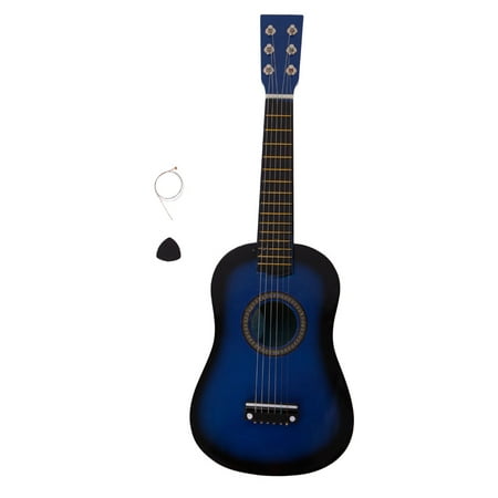 Reactionnx 23'' Acoustic Folk Classic Guitar for Beginners Student Adults Player 6 Strings  with Pick Strings