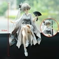thumbnail image 1 of 2023 Anime nuevo Hatsune Miku lindo Kawaii cantante Virtual Miku chica sentada base grande PVC figura de acción juguete de modelos coleccionables, 1 of 4