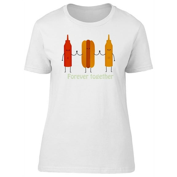 Forever Together Fast Food Lover T-Shirt Women -Image by Shutterstock, Female Medium
