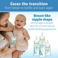 thumbnail image 6 of (3 pack) Dr. Brown's Natural Flow Level 2 Narrow Baby Bottle Nipple, Medium Flow, 3m+, 100% Silicone, 6 Pack, 6 of 9