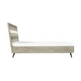 thumbnail image 5 of Armen Living Bridges Queen Platform Bed in Two Tone Acacia Wood, 5 of 6
