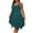 Mint Green, variant on Zpanxa Women's Summer Sleeveless Round Neck Dress Asymmetrical Hem Loose Fit Comfortable Boho Dress