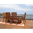 thumbnail image 2 of Garland Rug Borderline Polypropylene Orange/White Indoor/Outdoor Area Rug, 5' x 7', 2 of 5