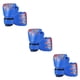 thumbnail image 4 of Sonducket Guantes de boxeo para niños Punzonado Sparring Manoplas portátiles ajustables Azul Type1 NO1, 4 of 6