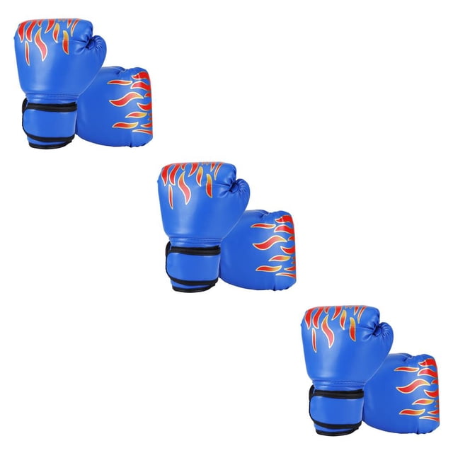 Greeniant 1 par de guantes de boxeo para niños, cómodos guantes de PU para Kickboxing, gimnasio Type1 NO1