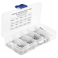 thumbnail image 2 of 180 tornillos de cabeza plana en cruz, 40 tuercas, acero inoxidable 304, sistema americano n.° 256UNC, 2 of 14