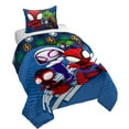 thumbnail image 6 of Spidey and Amazing Friends 2-Piece Twin/Full Comforter Set, Reversible, Microfiber, 6 of 11