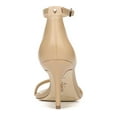 thumbnail image 6 of SAM EDELMAN Womens Beige Adjustable Strap Cushioned Patti Open Toe Stiletto Buckle Leather Dress Sandals 8 M, 6 of 7