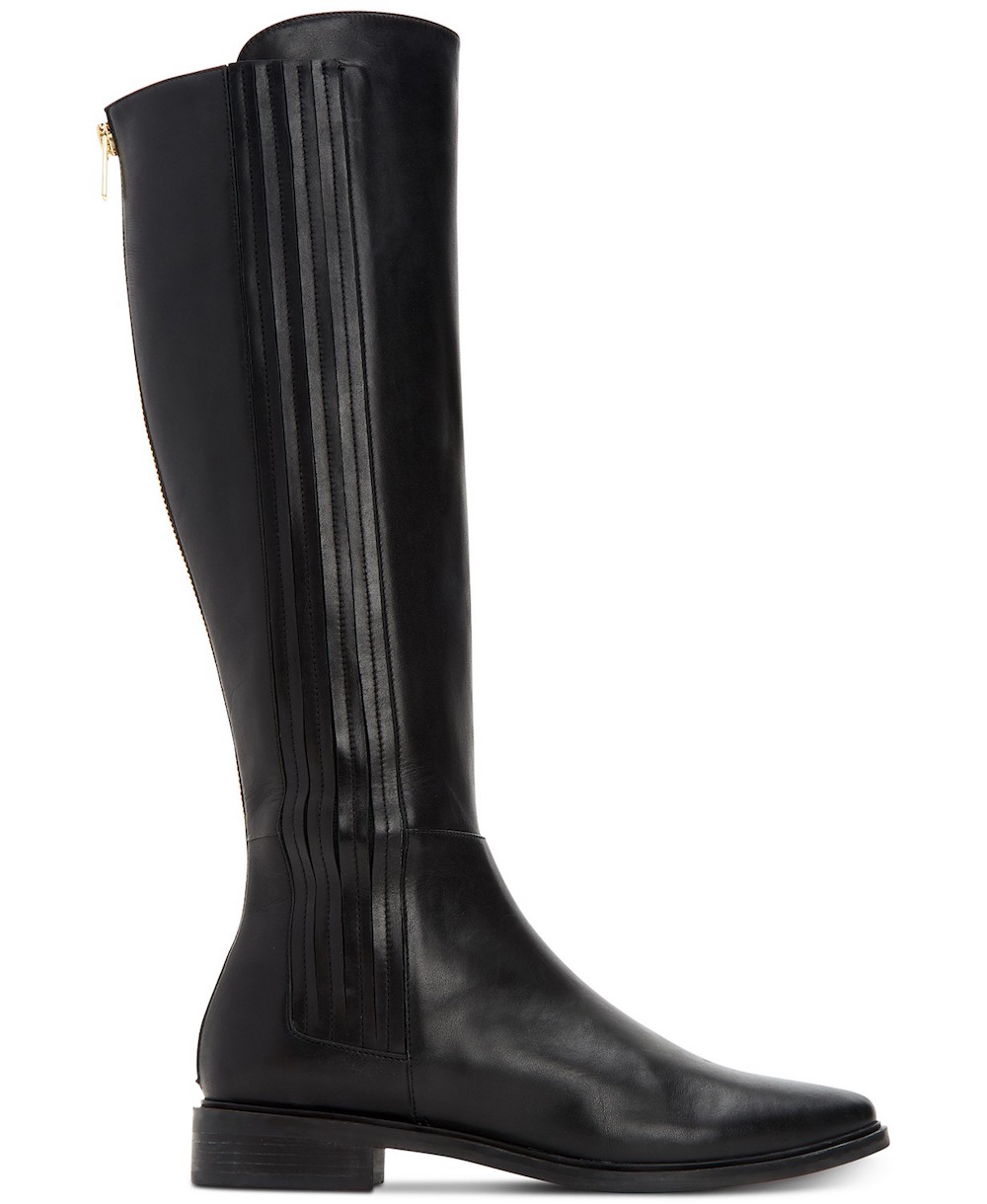 calvin klein finley wide calf boots