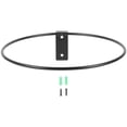 thumbnail image 1 of HLONK Wall Plant Holder Ring Flower Pot Stand Garden Rack Black 8in, 1 of 5
