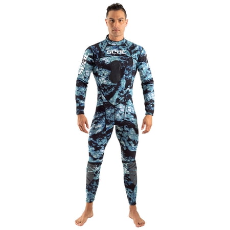 Seac 1.5mm Men s Body-Fit Neoprene Camo Wetsuit