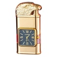 thumbnail image 2 of TOPRenddon Windproof Lighter, Vintage Lighter with Watch, Jet Torch/Soft Flame Switchable Lighter, Cool Lighter with Adjustable Flame Dial, Butane Refillable for Men/Husband (Fuel Not Included), 2 of 2