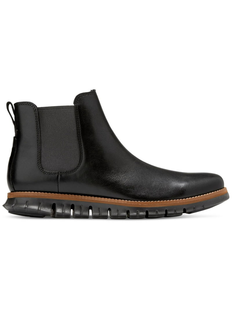 COLE HAAN ZERO GRAND EXPLORE CHELSEA 防水 COLE HAAN Men's 8M Zerogrand Leather Chelsea Black Boots