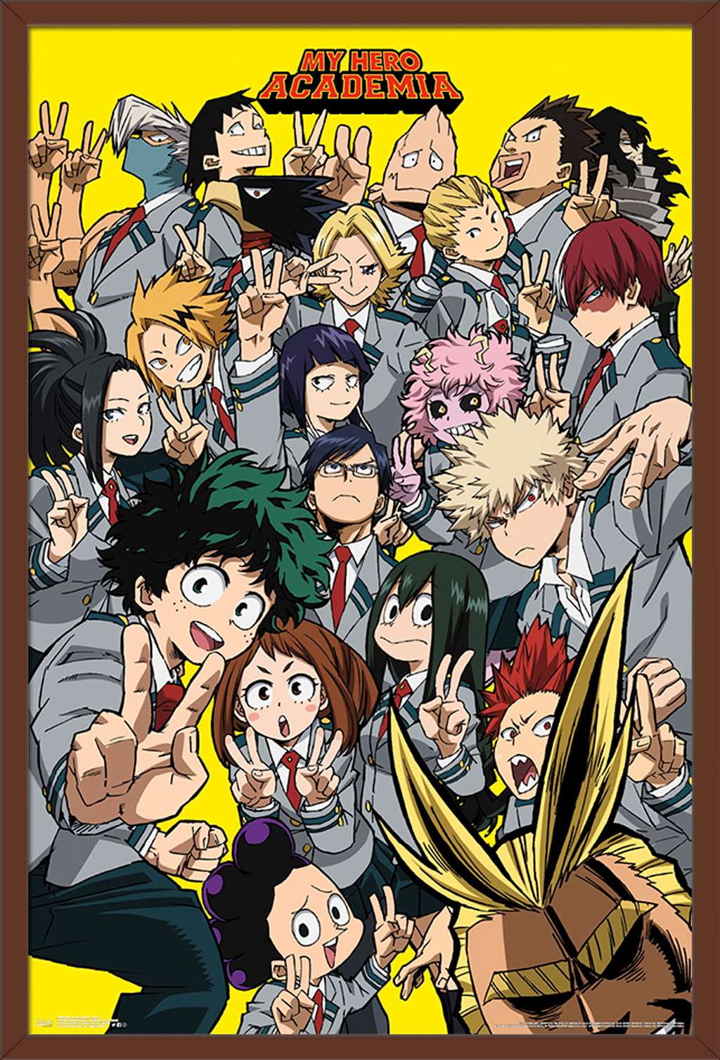 My Hero Academia Selfie Poster Walmart Com Walmart Com My Hero Academia Selfie Poster Walmart Com Walmart Com
