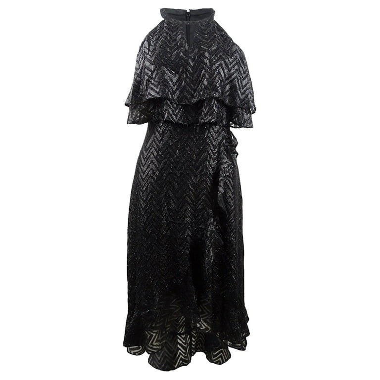 Kensie popover clearance ruffle halter dress