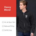 thumbnail image 4 of Firestone Apparel Zip Up Hoodie - Zippered Hooded Sweatshirt with Logo Shield Print – Unisex for Men or Women in Loose Classic Fit – Adult Sizes, 4 of 7