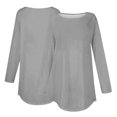 thumbnail image 6 of T Shirt Personalizzata Donna Stampa Fronte Retro T Shirt Con Stampa Personalizzata Progetta Maglietta Personalizzata Su Richiesta Maglia Donna Il Proprio Design O Foto Tee T Work Blouse plus Size plus, 6 of 7