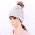 thumbnail image 2 of Diufon Women's Knitted Warm Hat Ladies Winter Thickened Stretch Ear Covered Beanie Hats Windproof Outdoor Ski Cap, 2 of 2